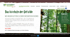Desktop Screenshot of kletterwald-ibbenbueren.de